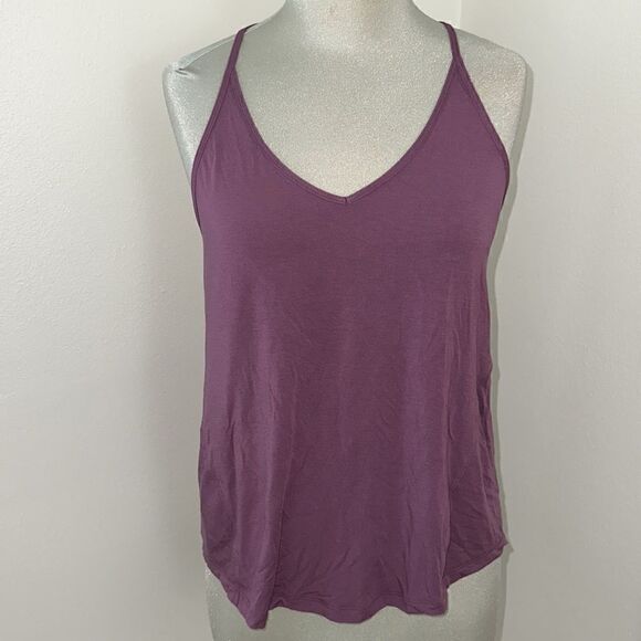 Lululemon purple tank halter open back 6 - Picture 3 of 7